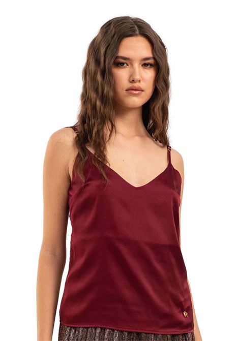 SATIN UNDER-JACKET TOP VALENTINA RIO | Top | V2346/06341